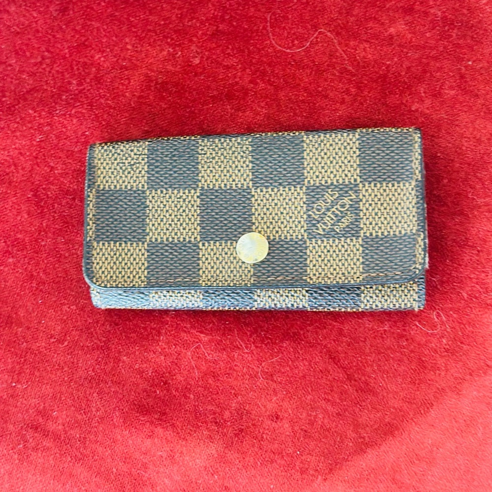 Louis Vuitton Damier Key Holder - Brown - Vintage, Authentic